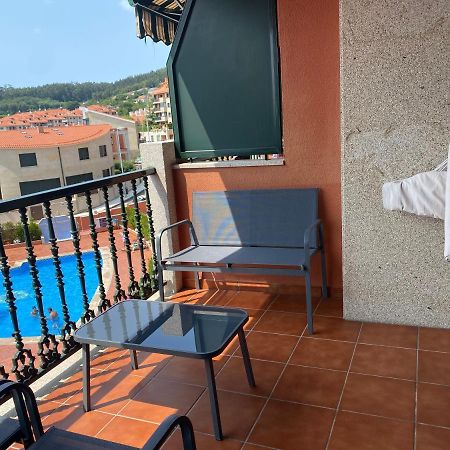 Apartamento Con Vistas Al Mar, Piscina Y Parking Sanxenxo Exterior foto